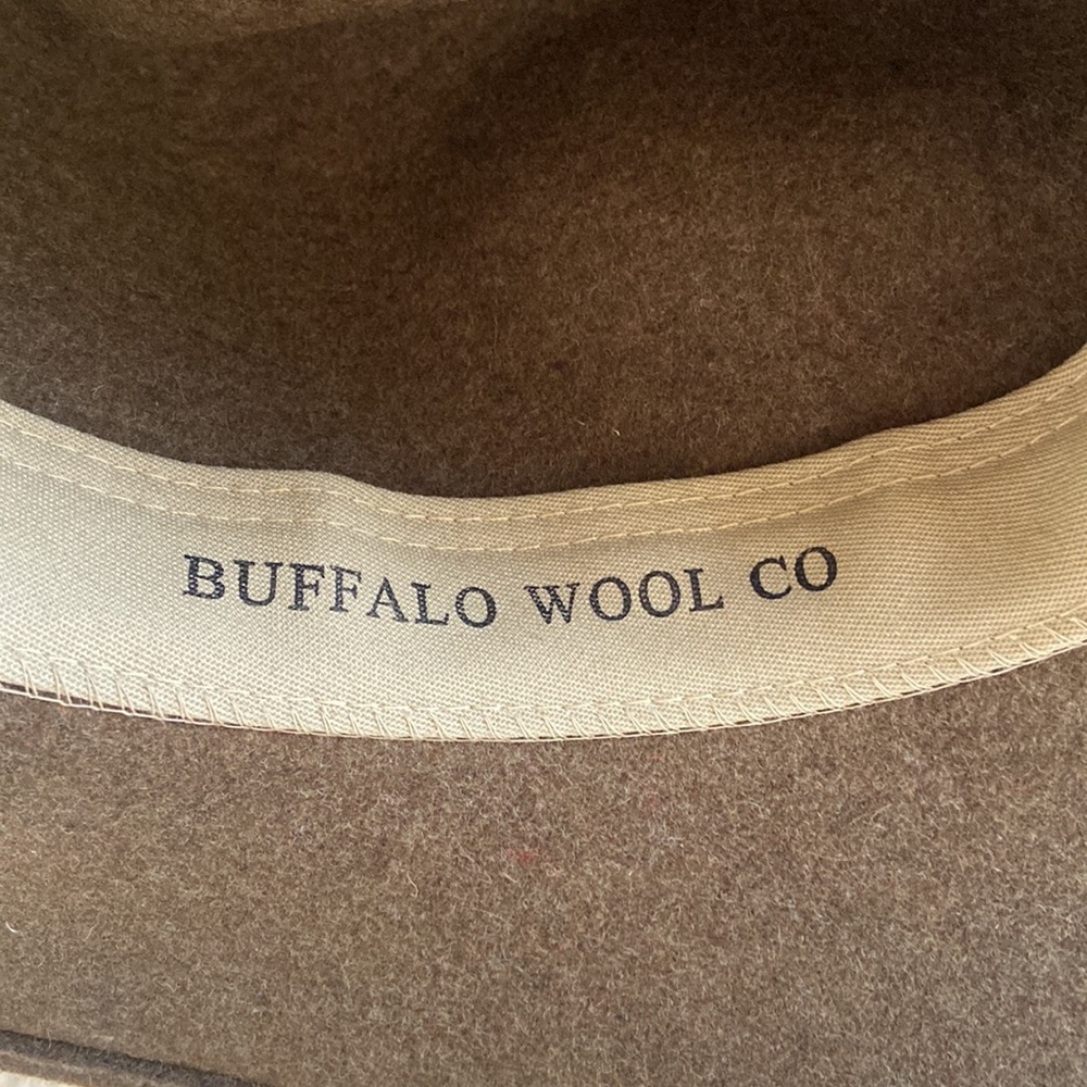 Brown Wool Western Hat - Picture 6 of 7